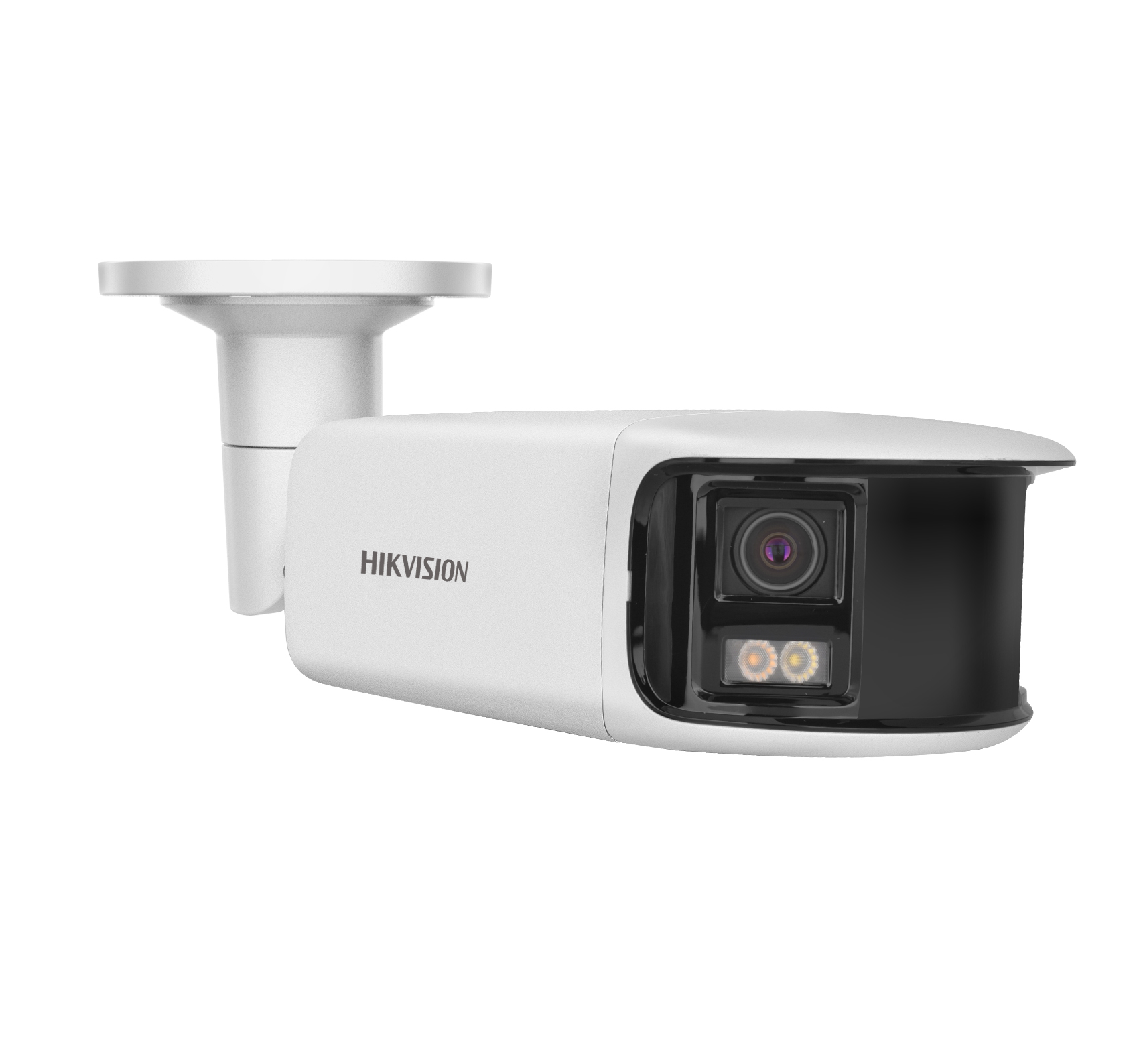 HIK Original DS-2CD2T87G2P-LSU/SL 4k panoramic Colorvu network camera 24/7 colorful image two way audio strobe light and alarm